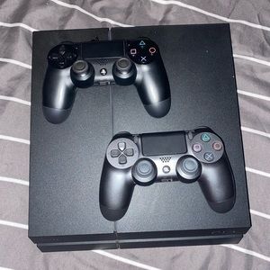 PS4 and 2 Controllers